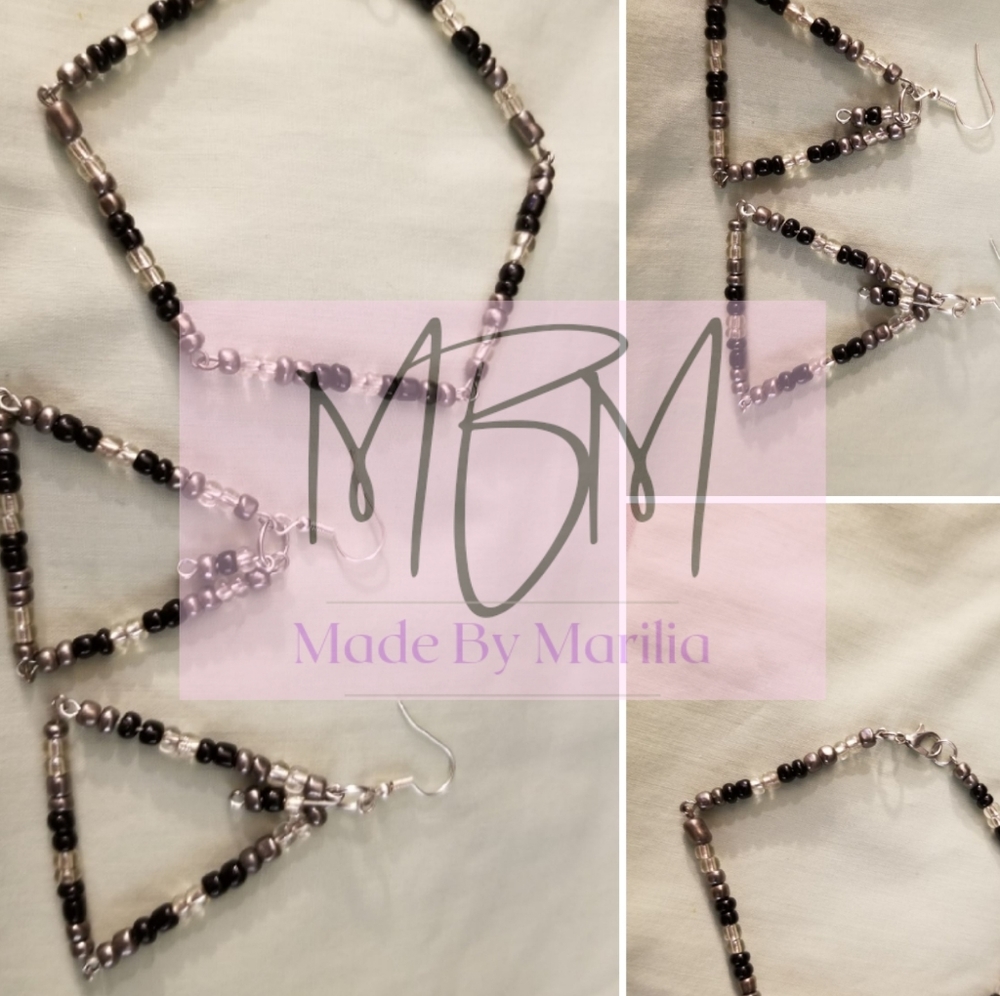 Handmade Bracelet and Earrings set